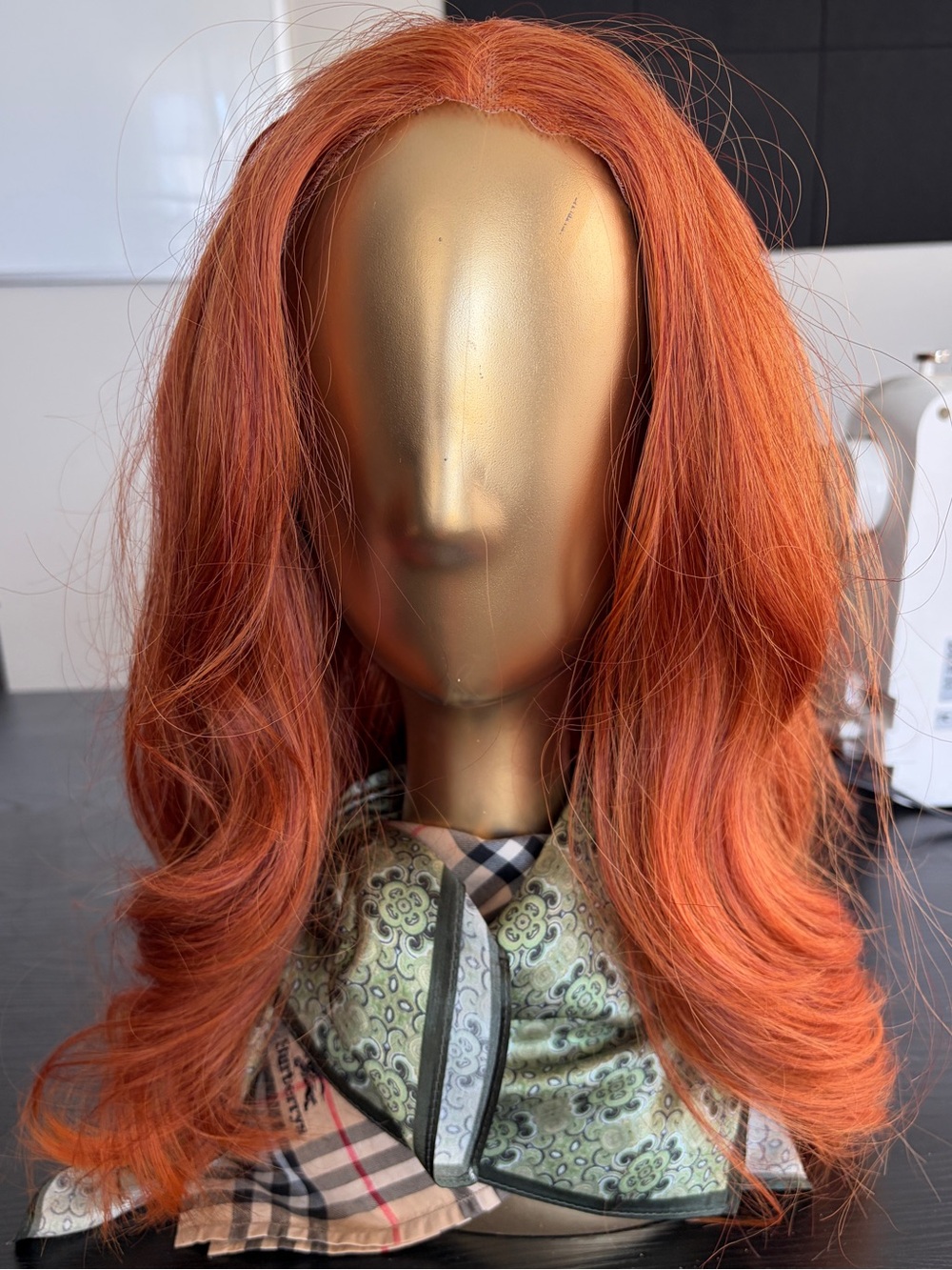 Synth Lace Front Ginger Wig 18”-20”